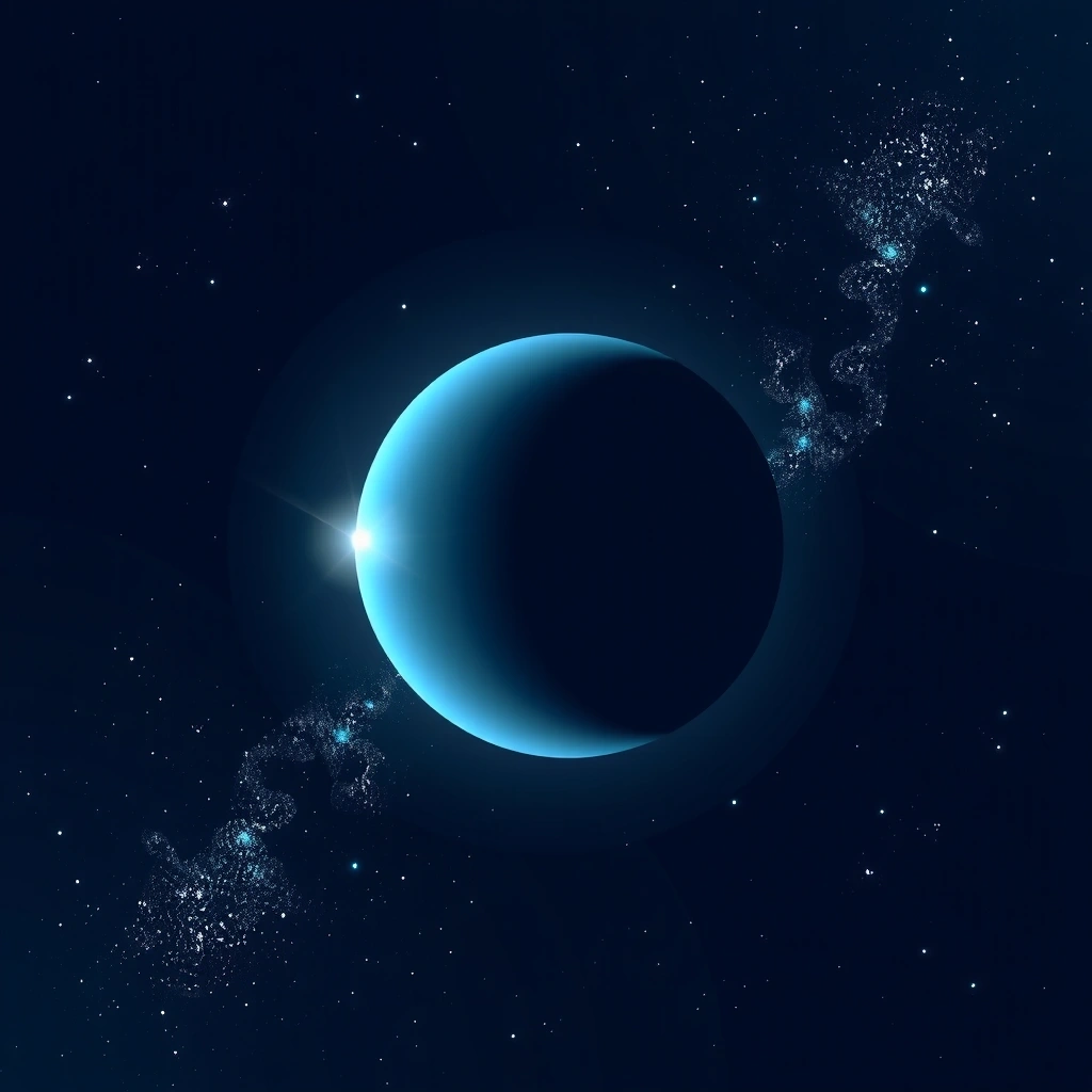 Cosmic stars background for 15th anniversary celebration