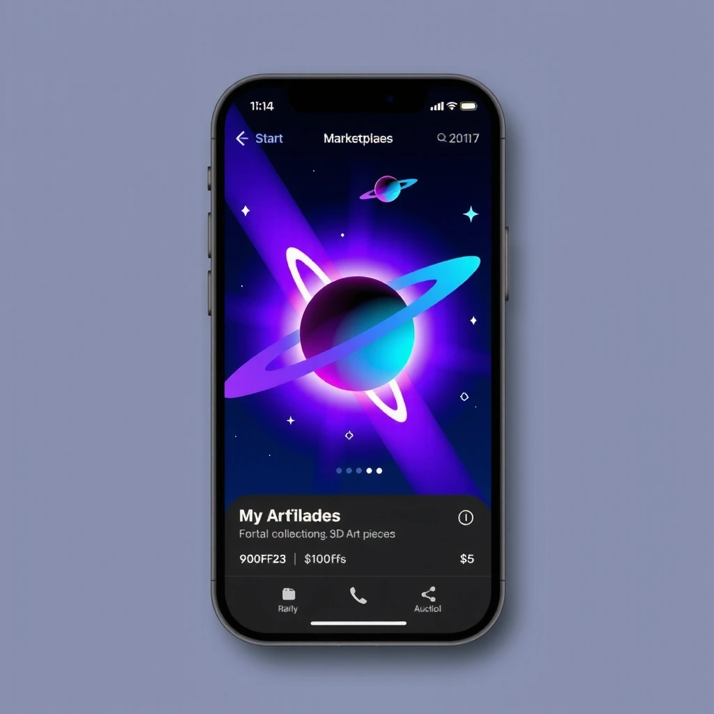 NFT Galaxy game marketplace